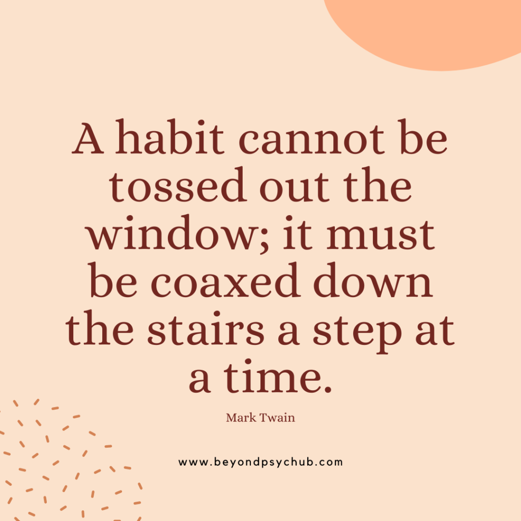 Best motivational quotes on habit change