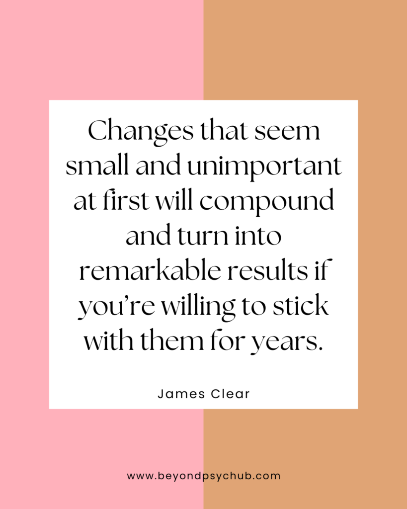Best inspiration quotes on habit change for Instagram