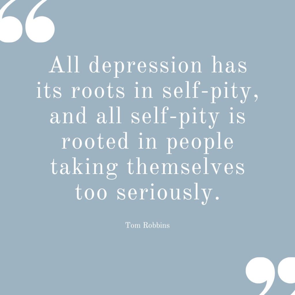 Depression Quotes - Tom Robbins