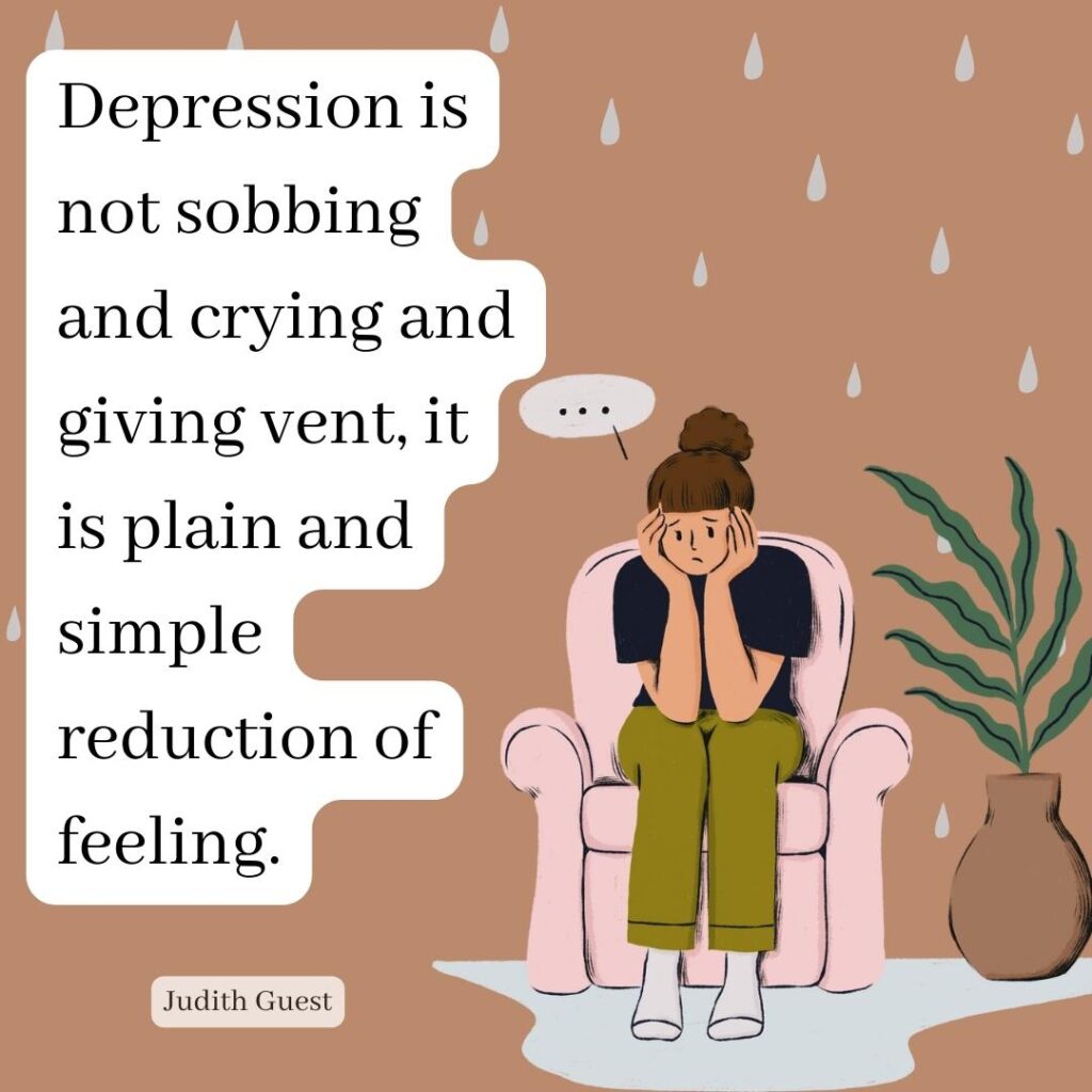 Depression Quotes by Judith Guest