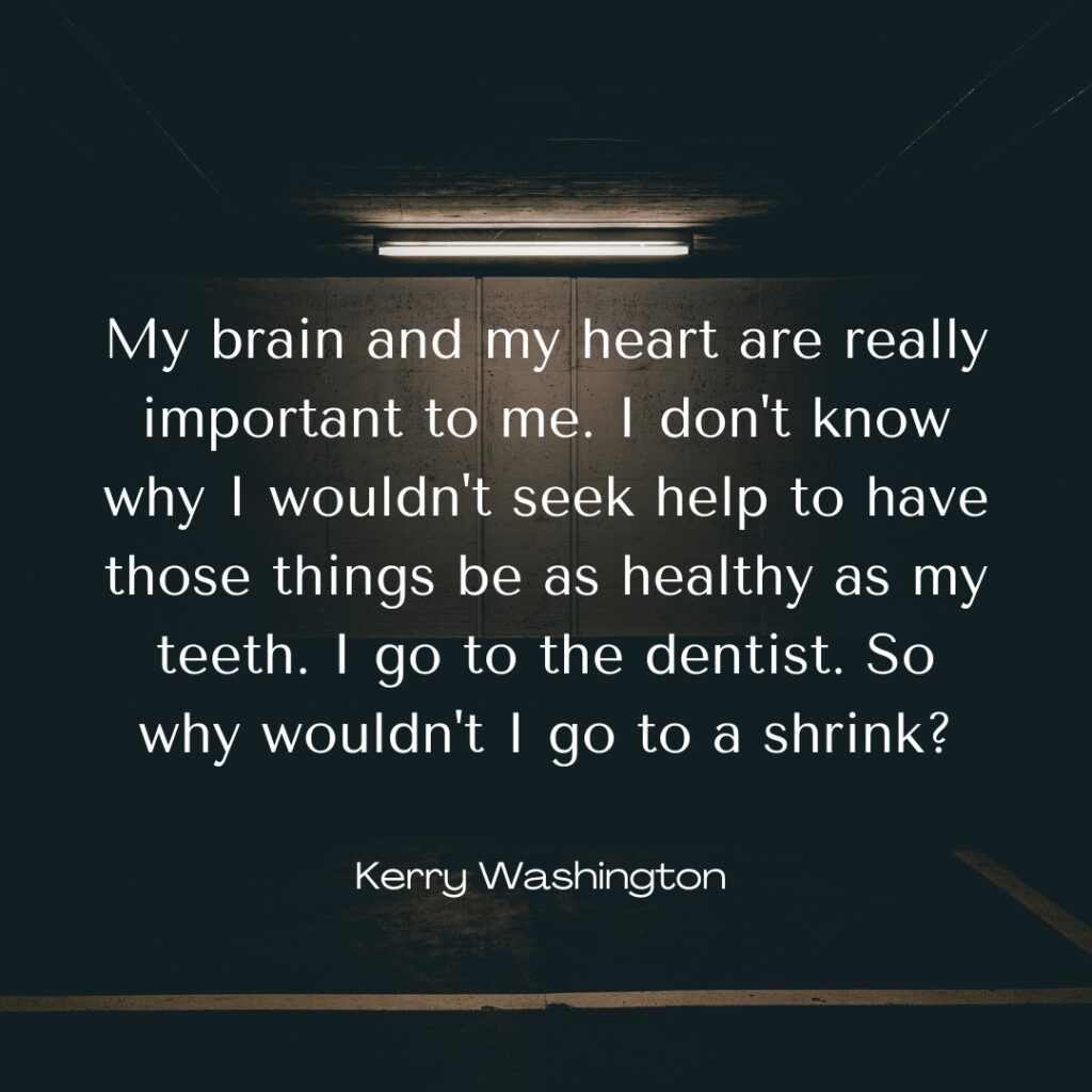 Depression Quotes by Kerry Washington