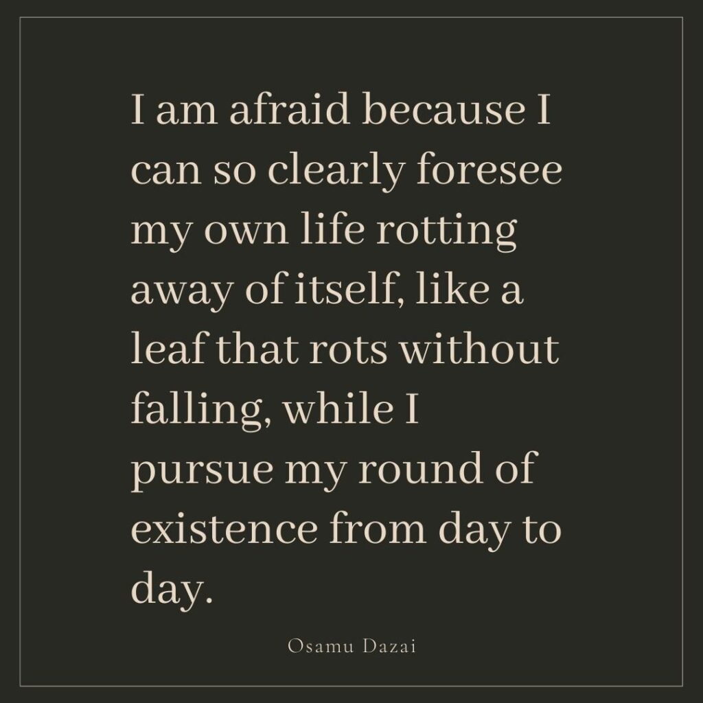 Depression Quotes by Osamu Dazai