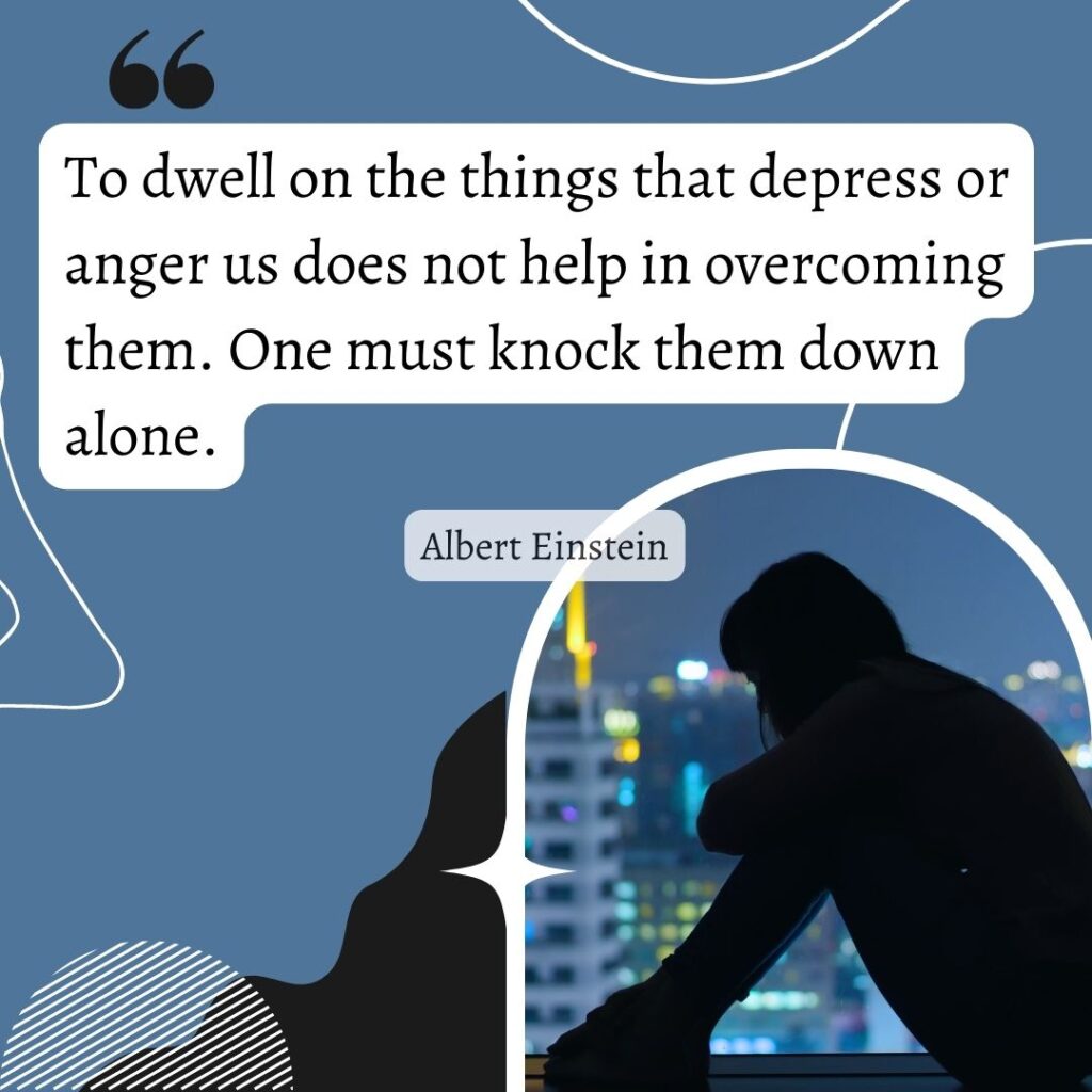 Depression Quotes- Albert Einstein