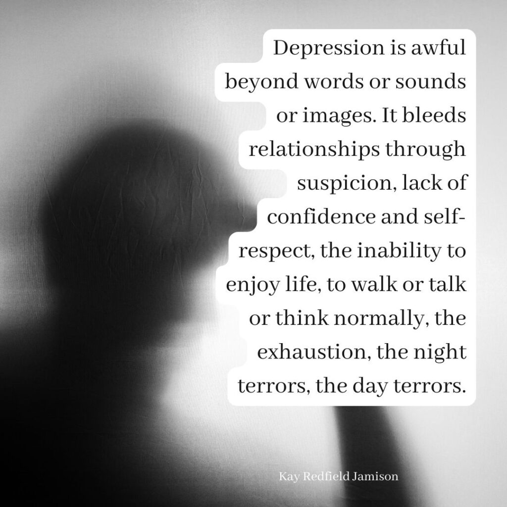 Depression Quotes- Kay Redfield Jamison