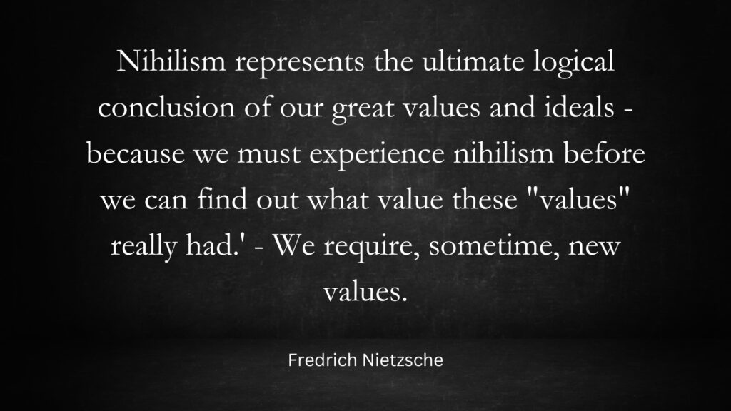 Fredrich Nietzsche Quotes on Nihilism