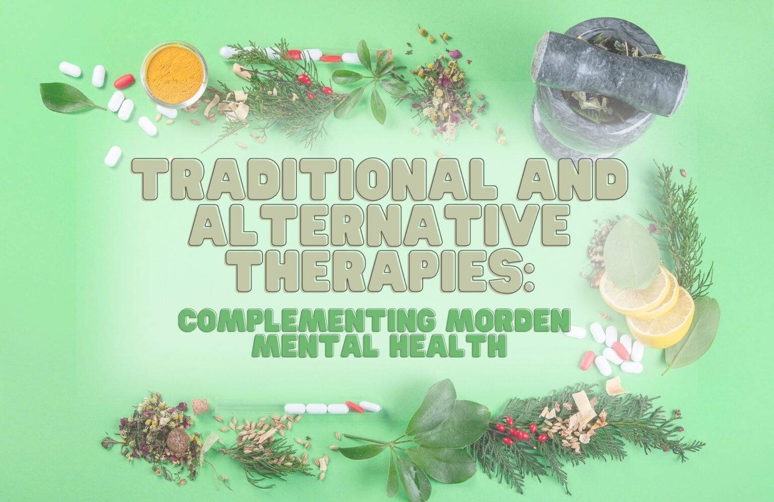 Traditional and Alternative Therapies in India: Complementing Modern ...