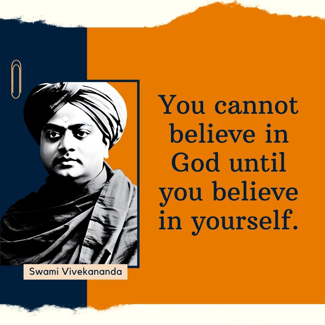 Swami Vivekananda Quotes on Self Confidence - Beyondpsychub
